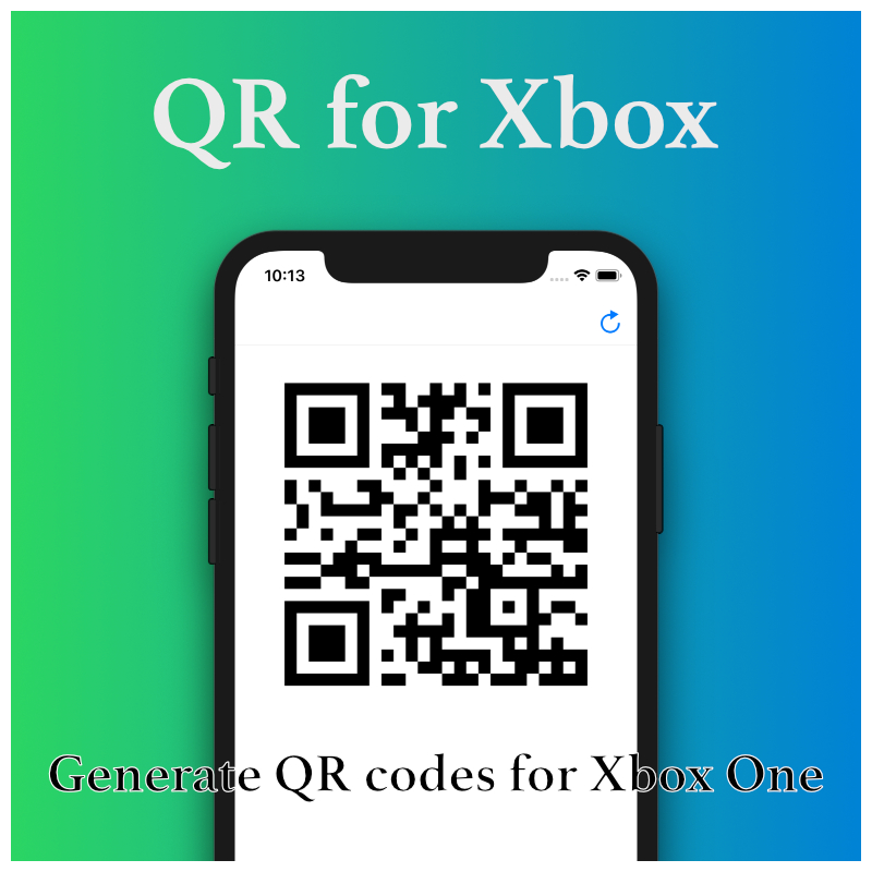 QR for Xbox app